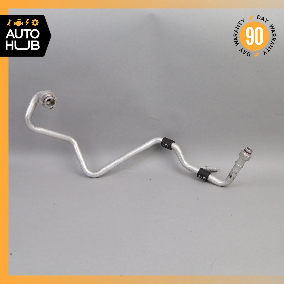 Porsche Cayenne 958 Hybrid S A/C AC Air Conditioning Hose Pipe Line OEM - photo 1