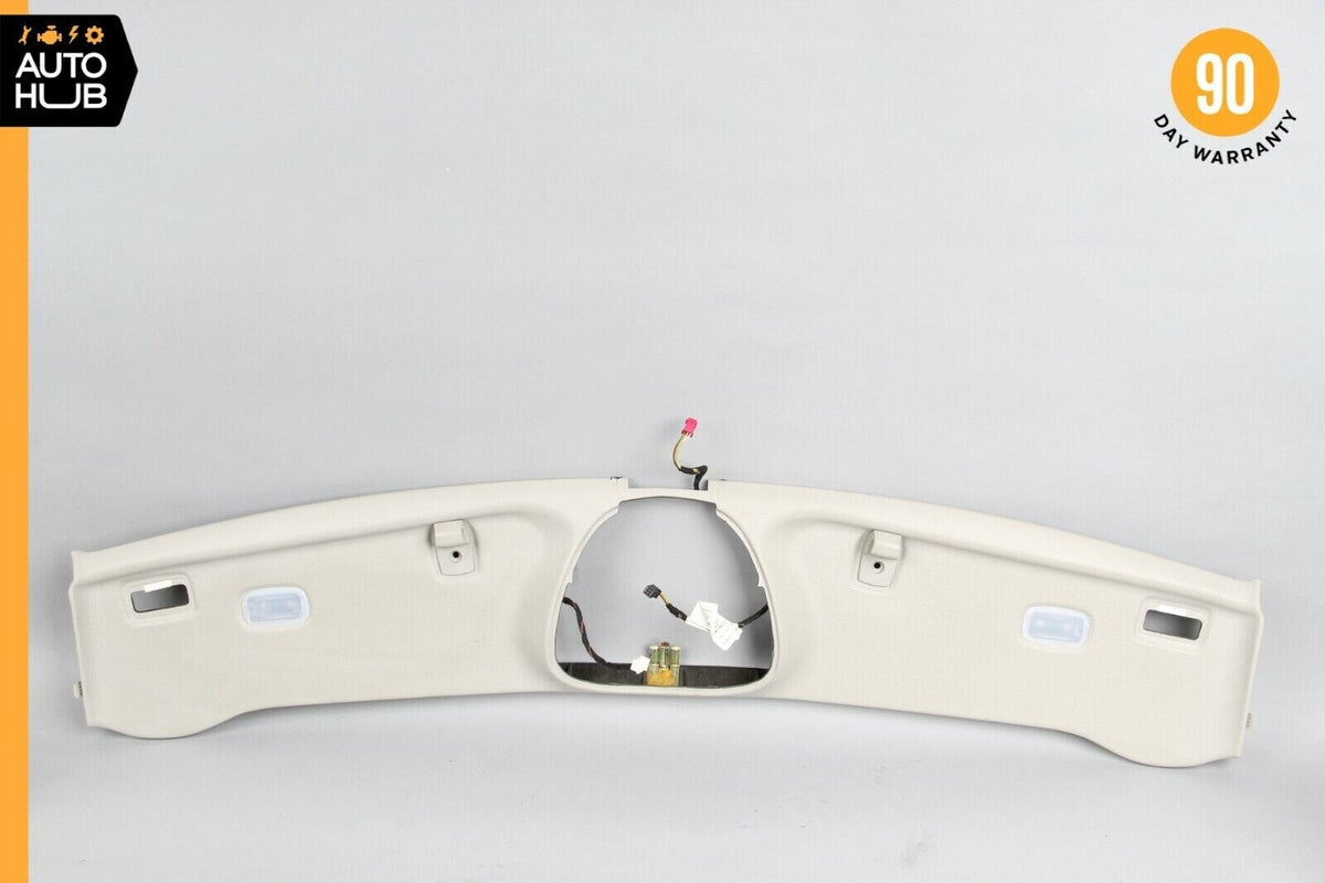 03-06 Mercedes R230 SL500 SL55 Front Window Top Upper Headliner Trim Panel 68k - photo 1