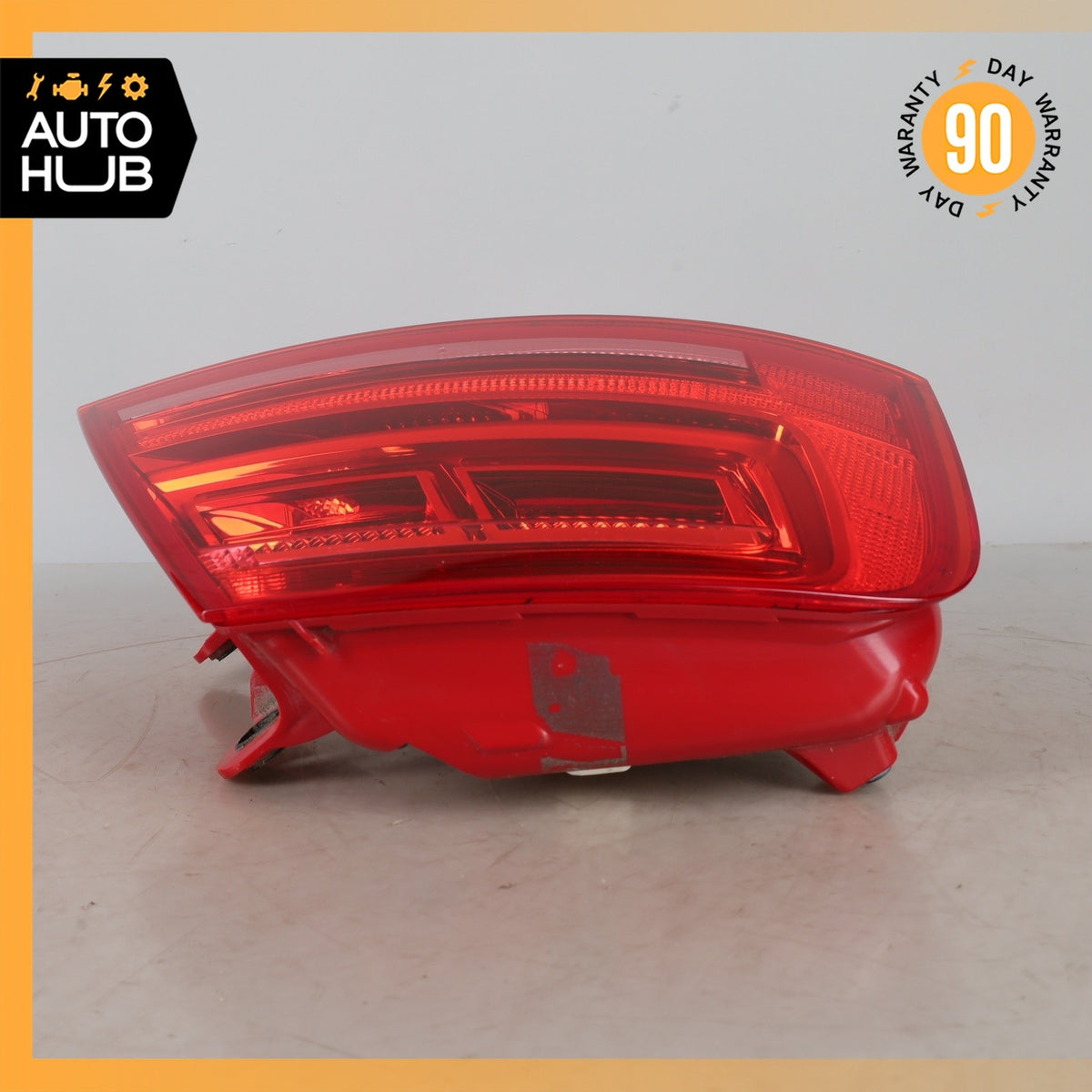 11-14 Audi D4 A8 Rear Left Driver Side LED Outer Tail Light Assembly OEM - photo 10