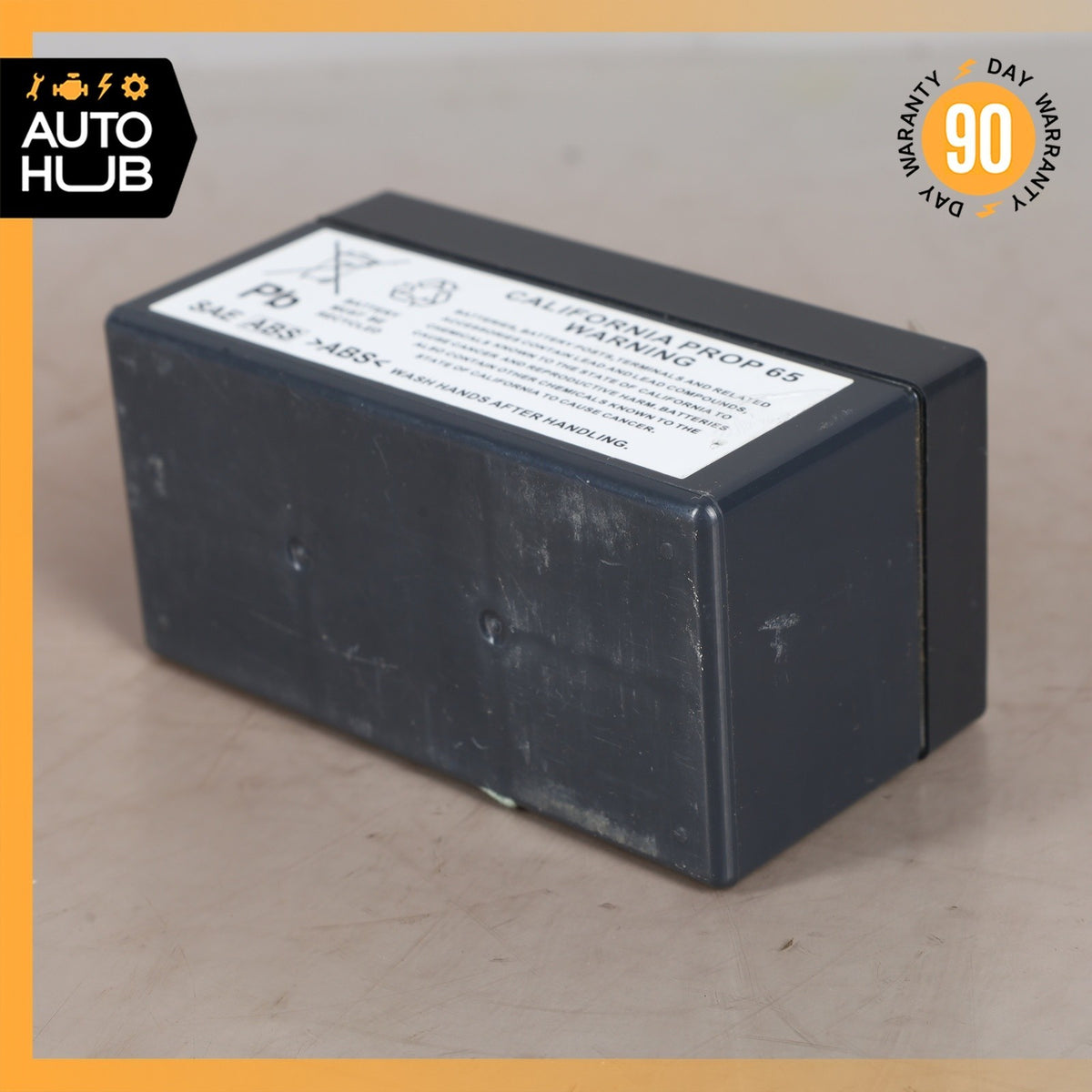 Mercedes X204 GLK250 12V 1.2Ah Auxillary Battery OEM - photo 8