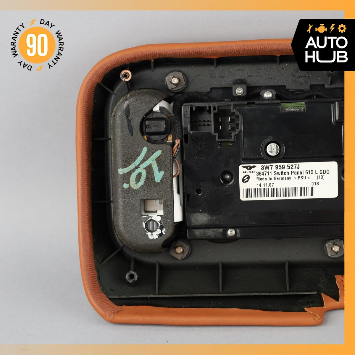 07-11 Bentley Continental GTC Convertible Overhead Dome Light Control OEM 43k - photo 6