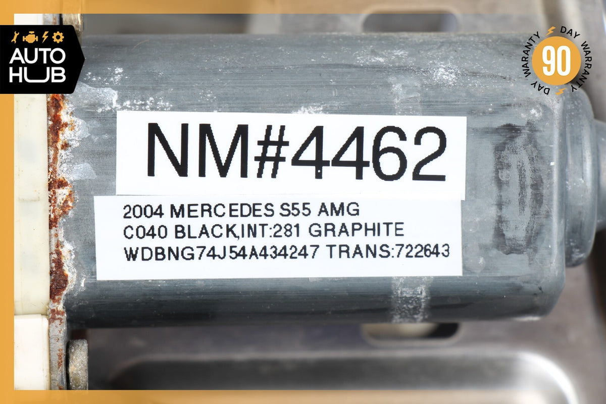 03-06 Mercedes W220 S55 AMG S600 Window Regulator Front Left Driver Side OEM - photo 11