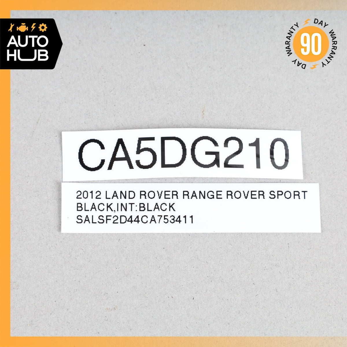 10-13 Land Rover Range Rover Sport L320 HSE Seat Occupancy Module Sensor OEM - photo 7
