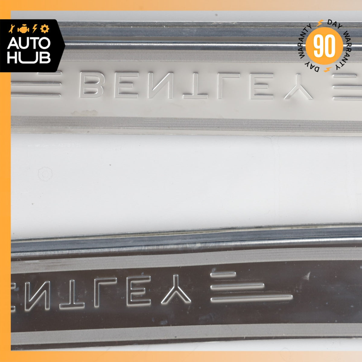06-13 Bentley Continental Flying Spur Front & Rear Side Door Step Sill Set OEM - photo 22