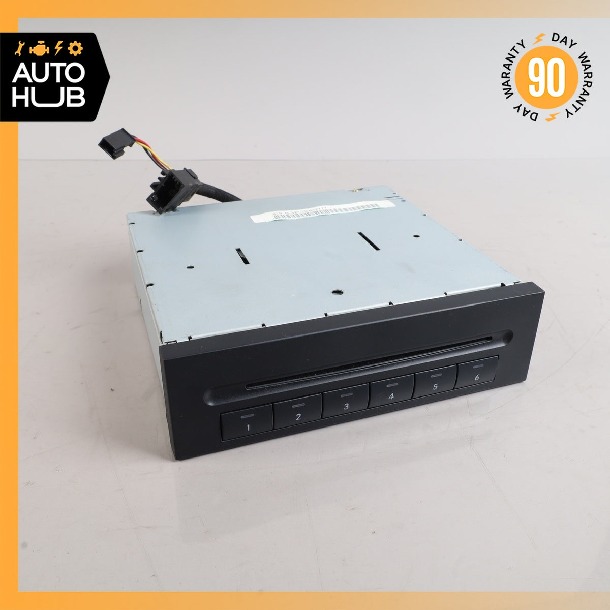 03-12 Mercedes W211 E320 GL550 CLS500 6 Disk CD Changer Player 2118275542 OEM - photo 2