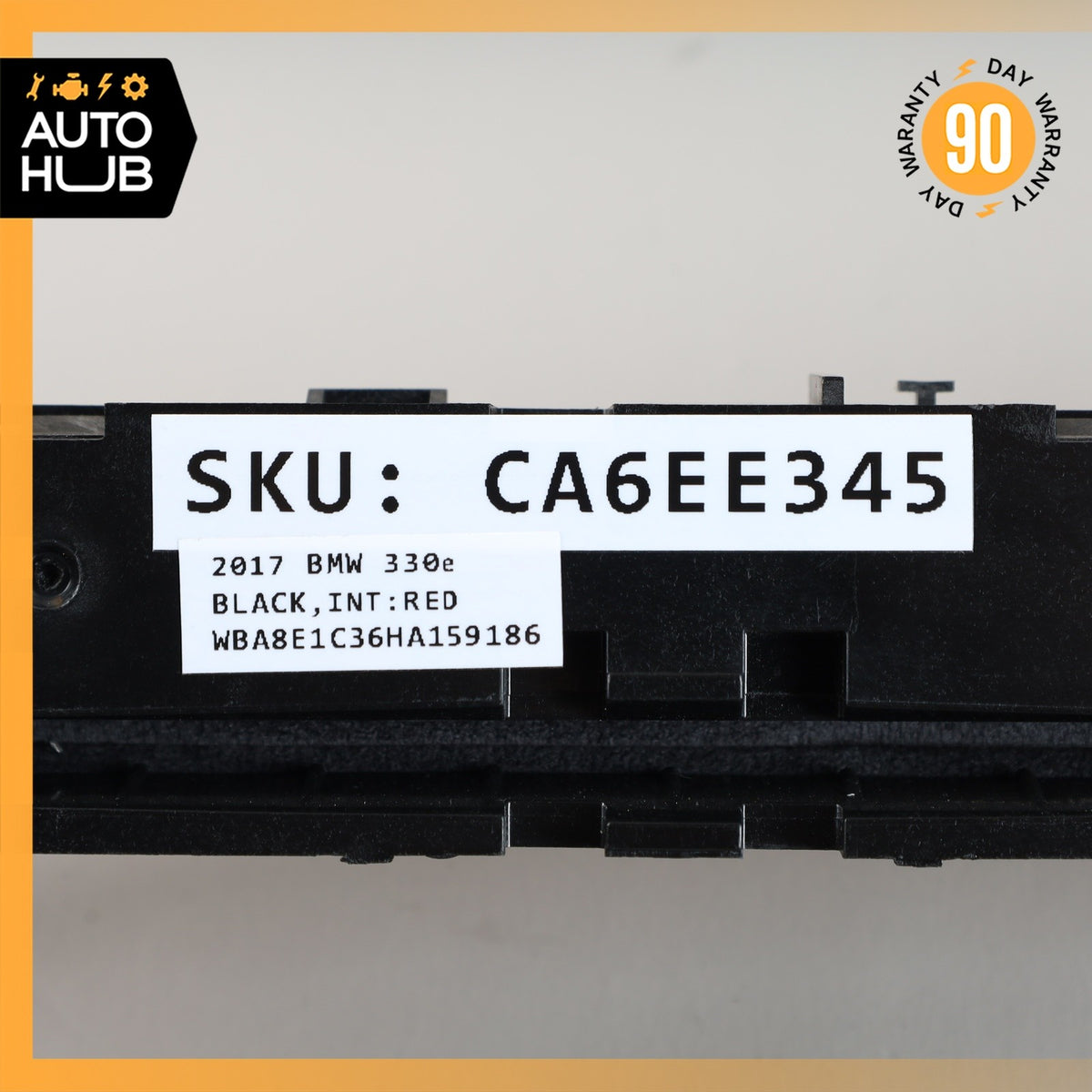 12-18 BMW F30 330e 335i Dashboard Radio Stereo Tuner Control Panel Switch OEM - photo 13