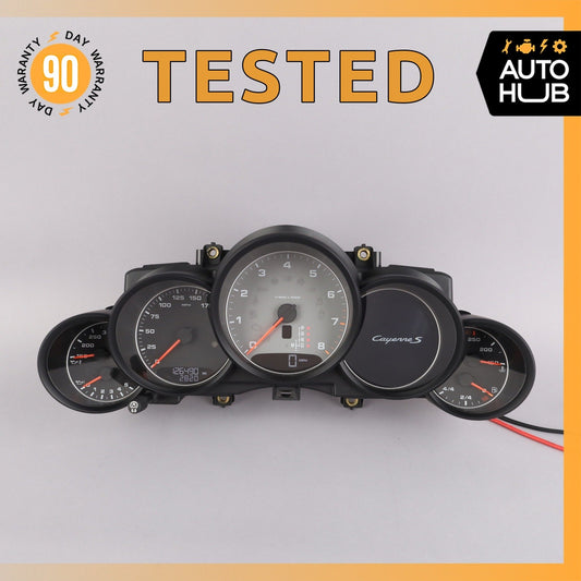 2011 Porsche Cayenne S 958 4.8L V8 Instrument Speedometer Cluster OEM 126k - photo 1