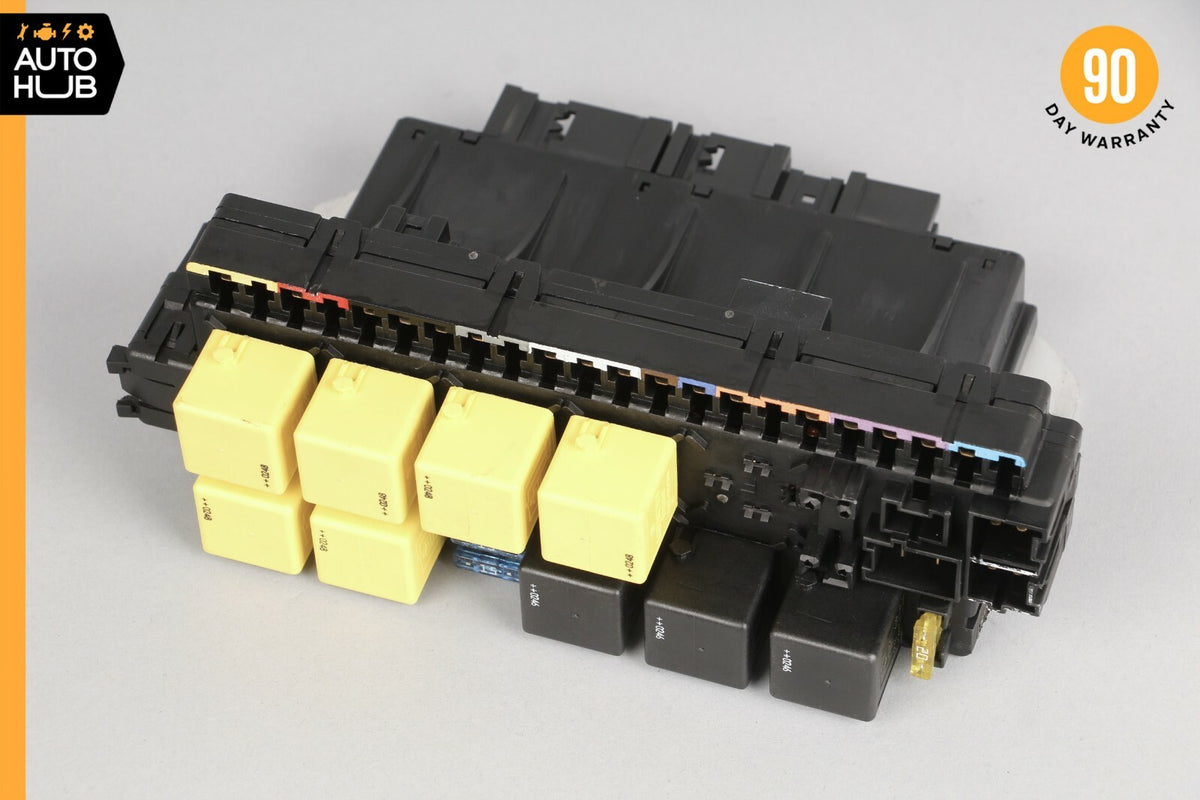 03-12 Mercedes R230 SL550 SL55 SLR Front Left SAM Fuse Box Control Module OEM - photo 3