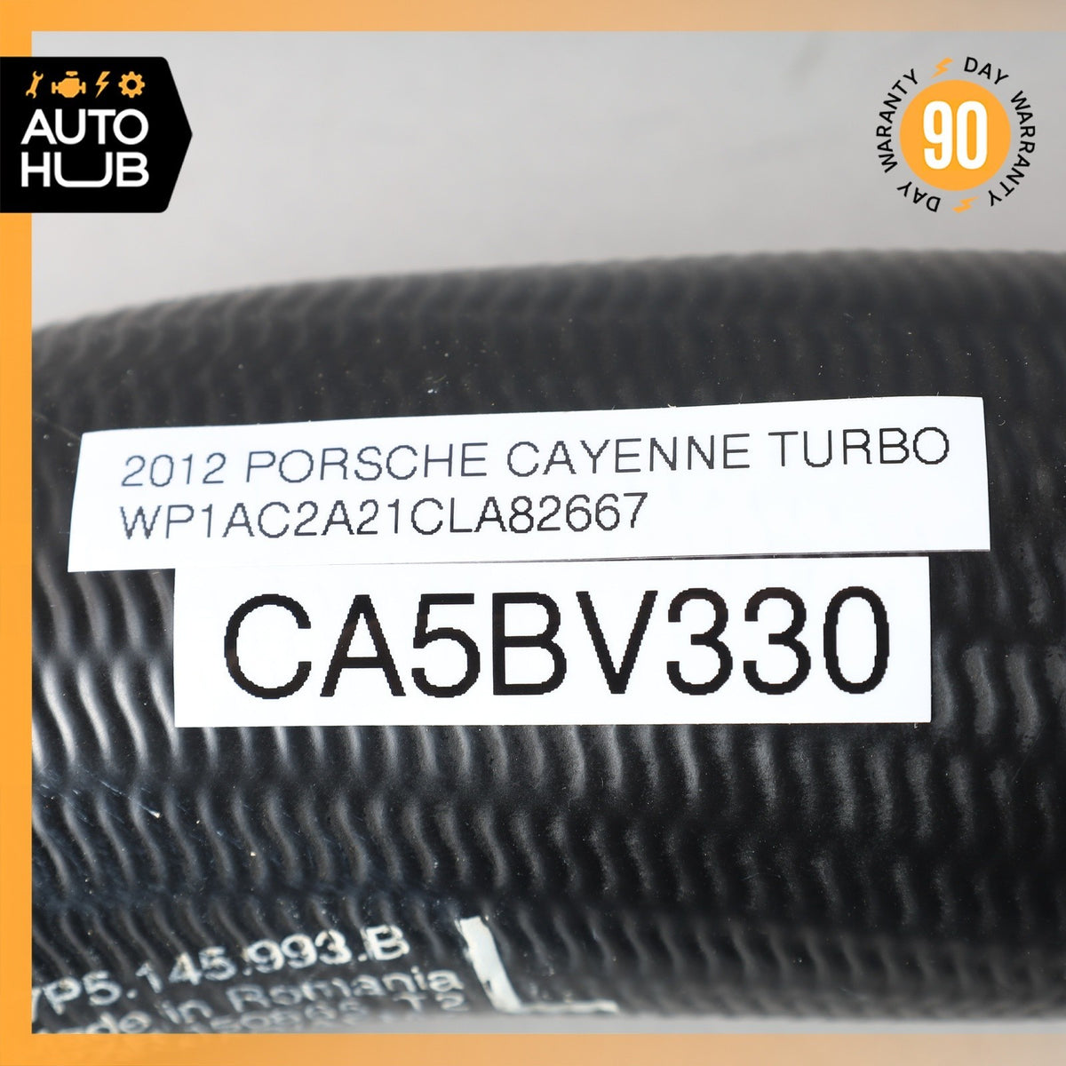 Porsche Cayenne 958 3.6L Engine Left Manifold Pressure Hose 7P5145993B OEM - photo 12