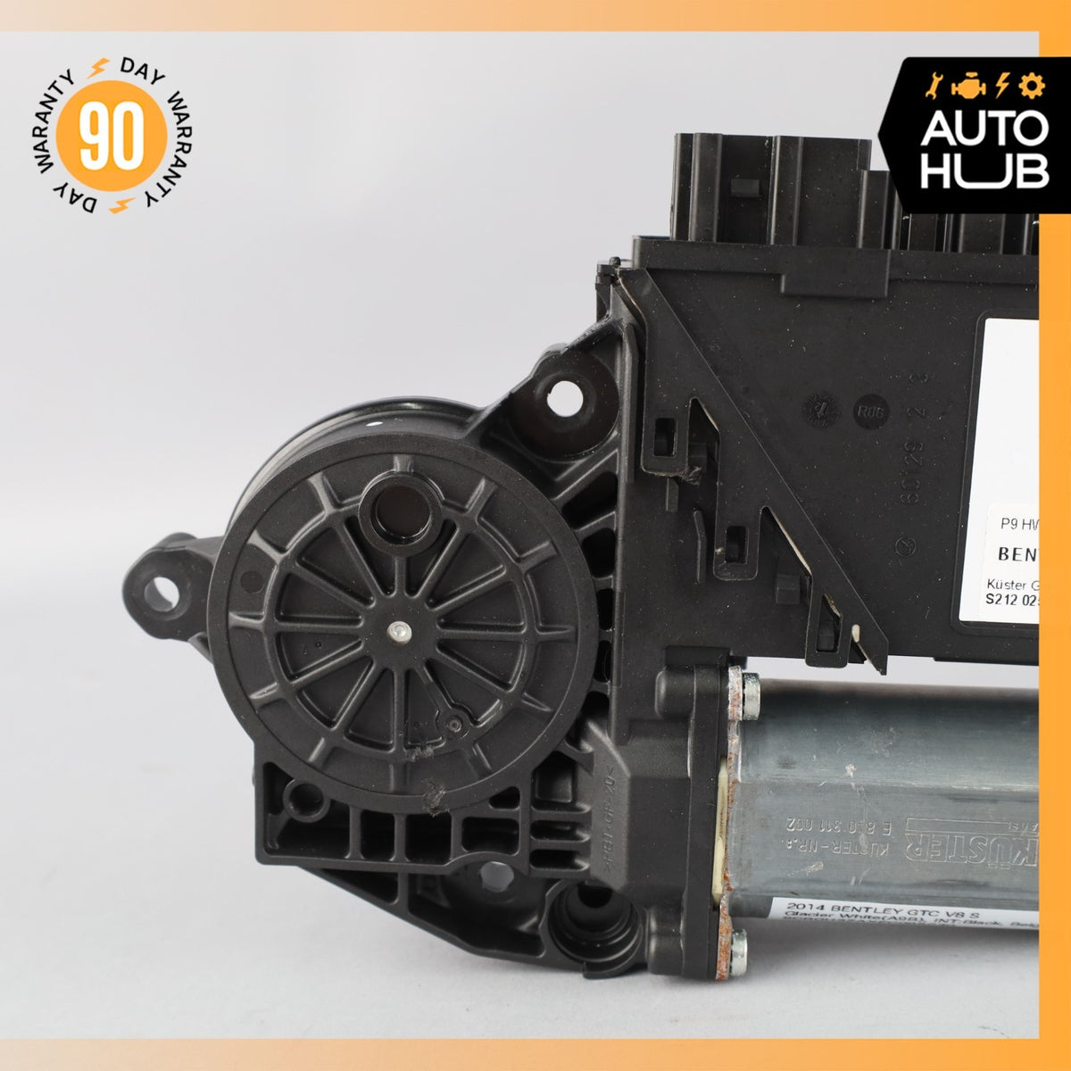 12-18 Bentley Continental GTC GT Front Right Door Window Regulator Motor OEM 49k - photo 4