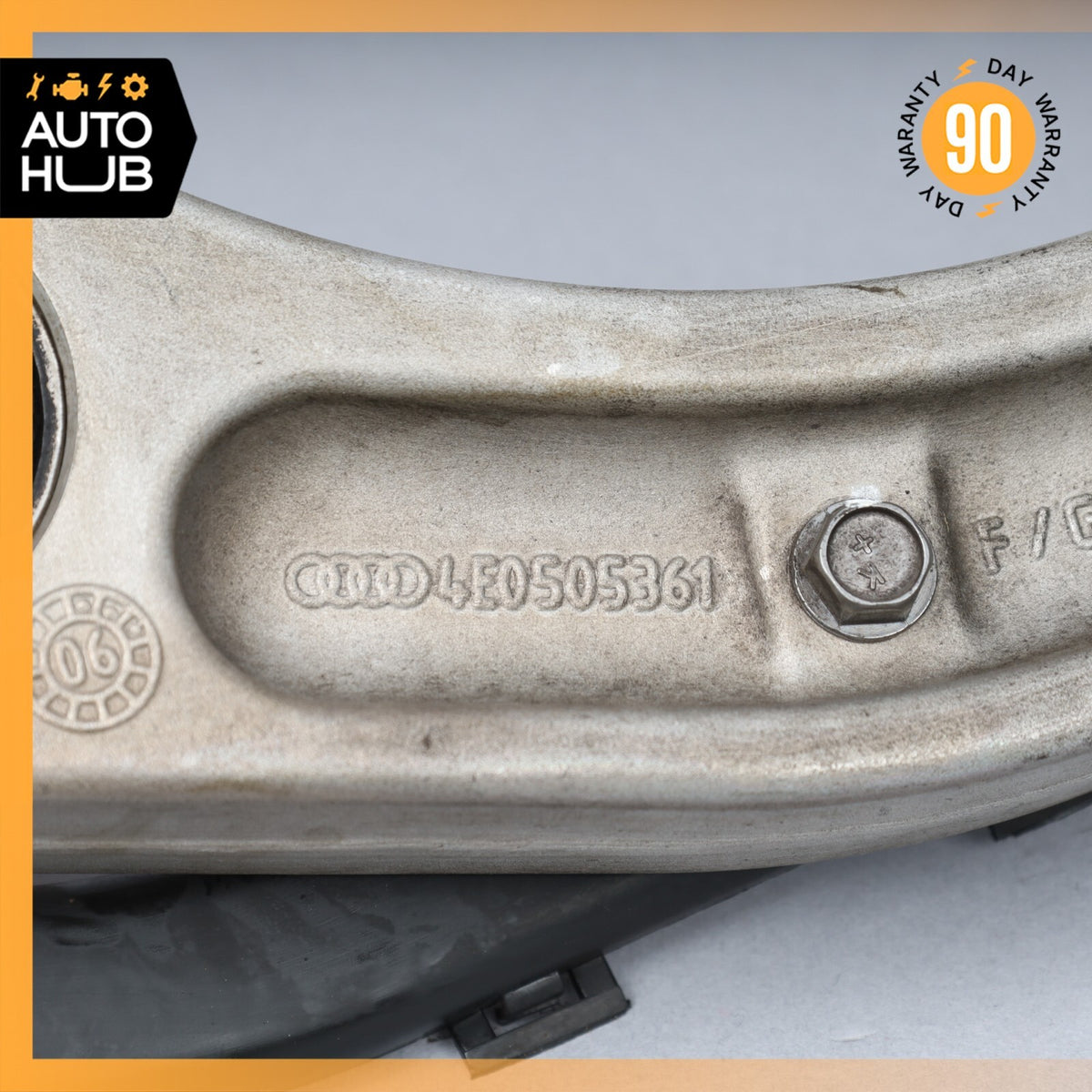 03-12 Bentley Continental GT Rear Left Side Camber Strut Upper Control Arm OEM - photo 11
