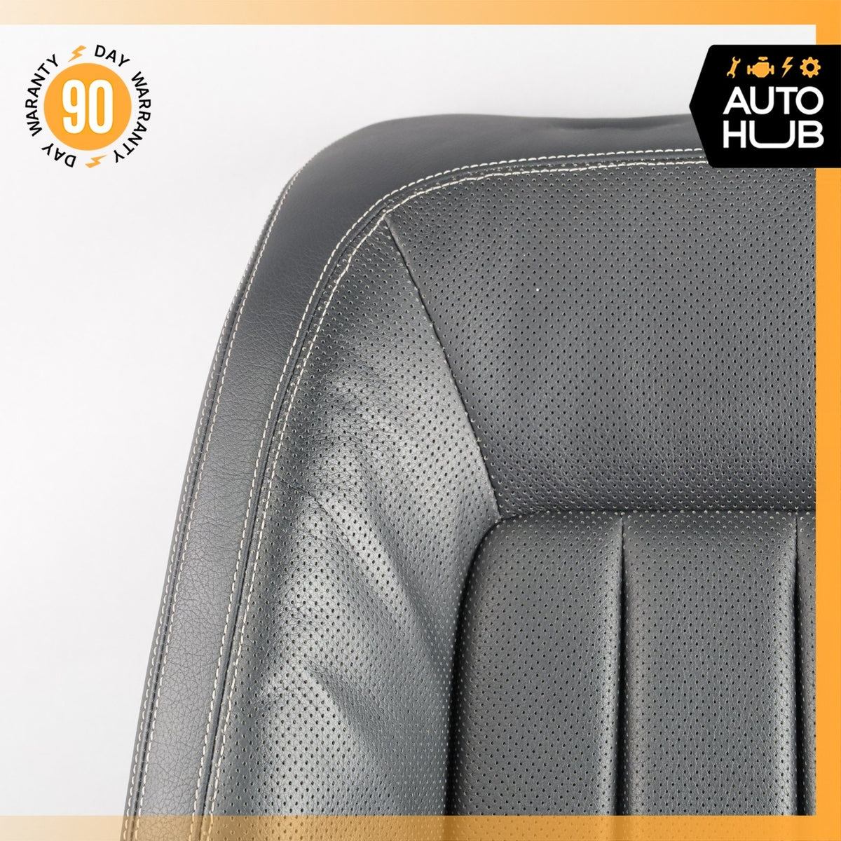 12-14 Mercedes W218 CLS550 Top Upper Seat Cushion Front Right Side Black OEM - photo 2