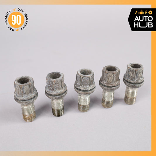 Audi D4 A8 Wheel Rim Lug Nut Bolt Set of 5 WHT002438 OEM - photo 1