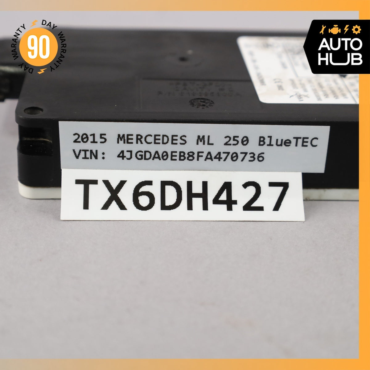 Mercedes W166 ML250 ML550 ML350 Radar Blind Spot Module Sensor OEM - photo 9