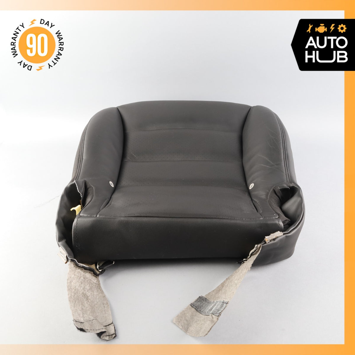 2005 Chevrolet Corvette C6 Front Right Bottom Lower Seat Cushion Black OEM - photo 12