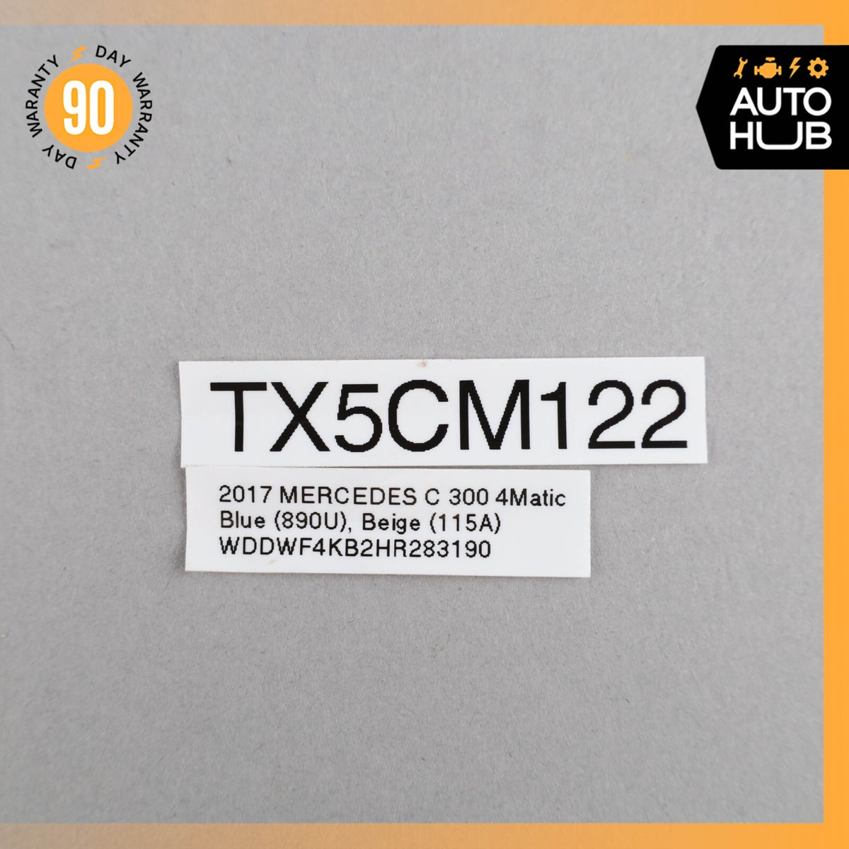 Mercedes W205 C300 Right Side Seat Occupancy Sensor SRS Mat OEM - photo 11