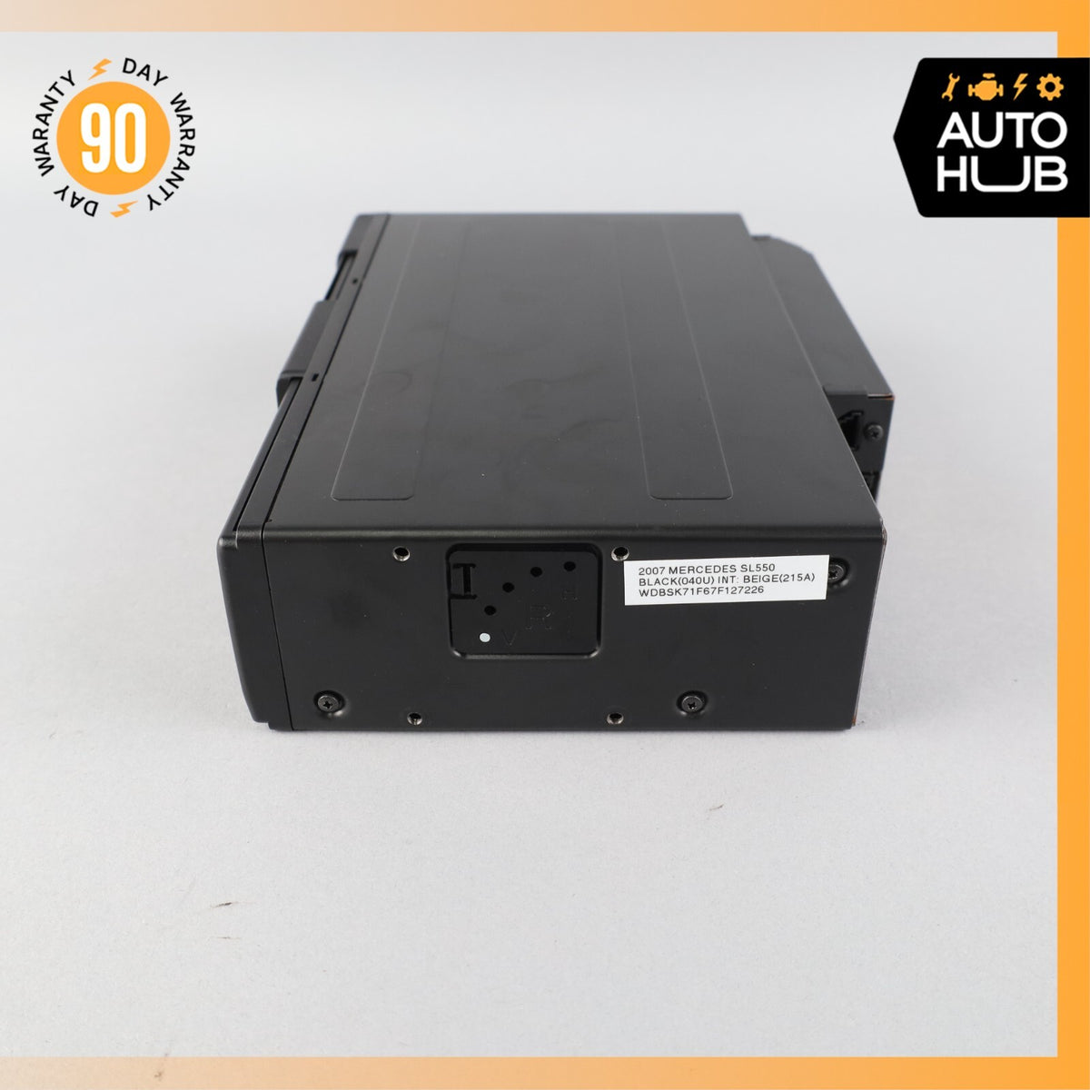 05-09 Mercedes R230 SL550 CLK550 CLK350 C240 C320 CD Changer 6 Disk Player OEM - photo 6