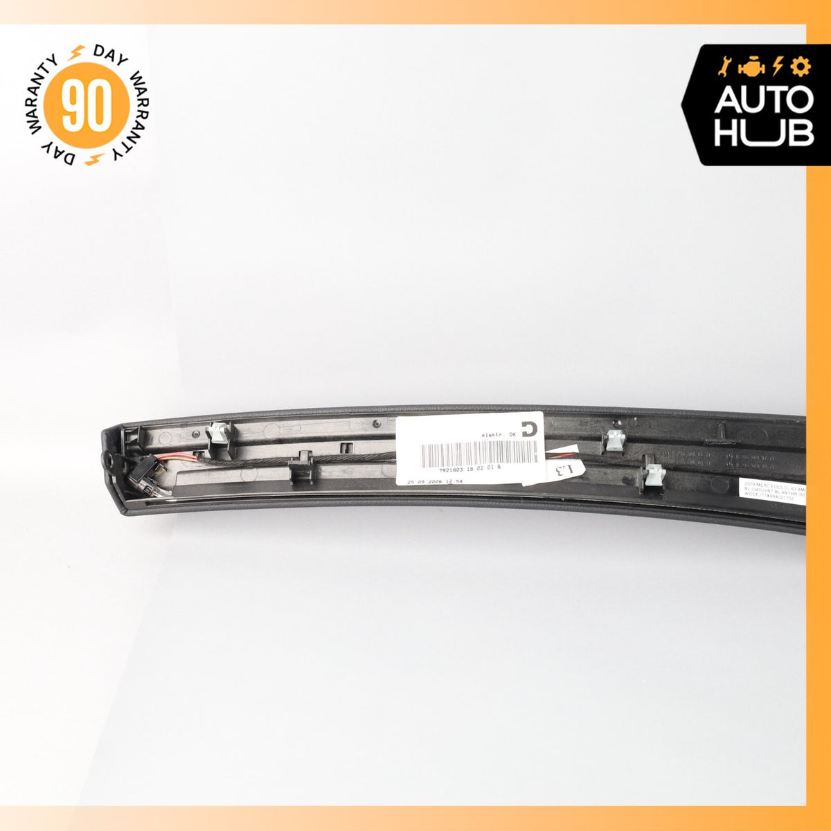 07-14 Mercedes W216 CL63 AMG CL550 Dash Dashboard Moulding Trim Black OEM - photo 8