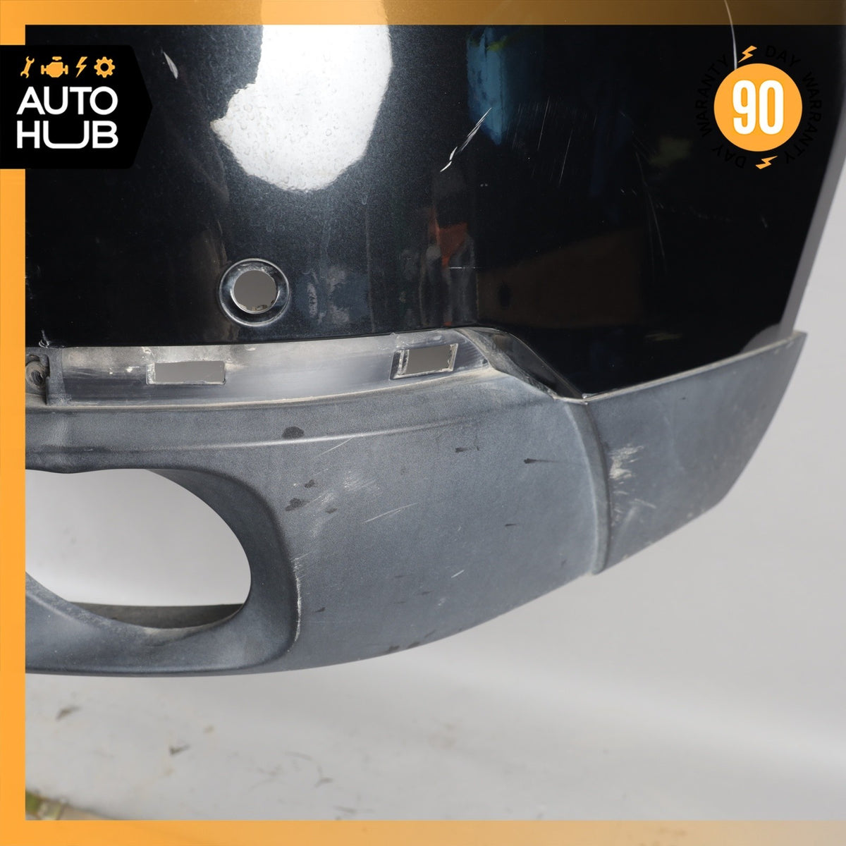 14-18 BMW F15 X5 Rear Bumper Cover Panel Assembly Black OEM - photo 11