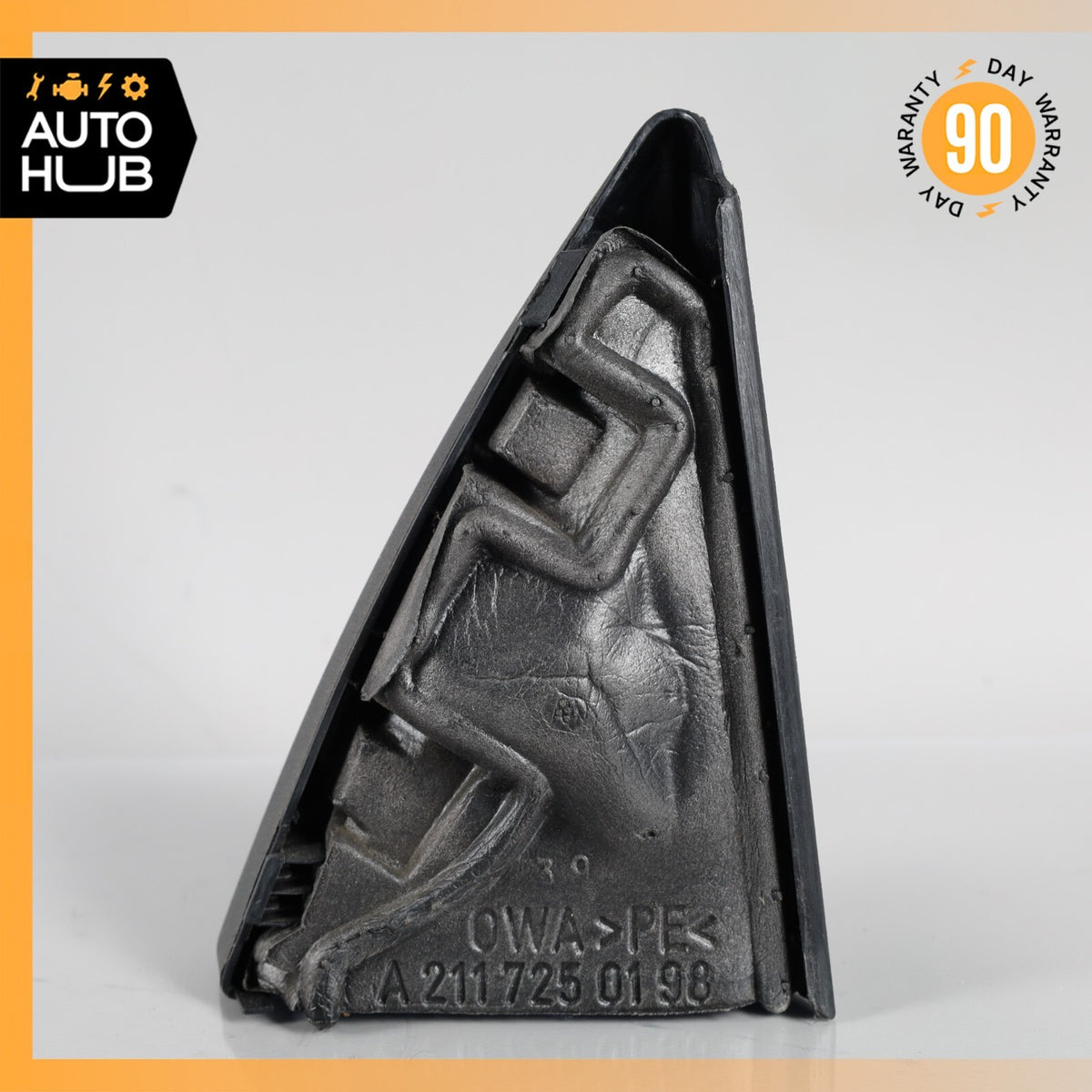 07-09 Mercedes W211 E63 AMG E550 Front Left Tweeter Speaker Cover Black OEM - photo 5