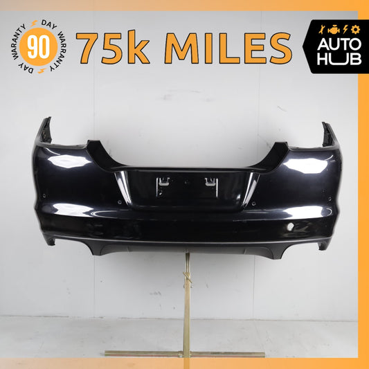 10-13 Porsche Panamera 970 4S GTS Rear Bumper Cover Basalt Black OEM 75k - photo 1