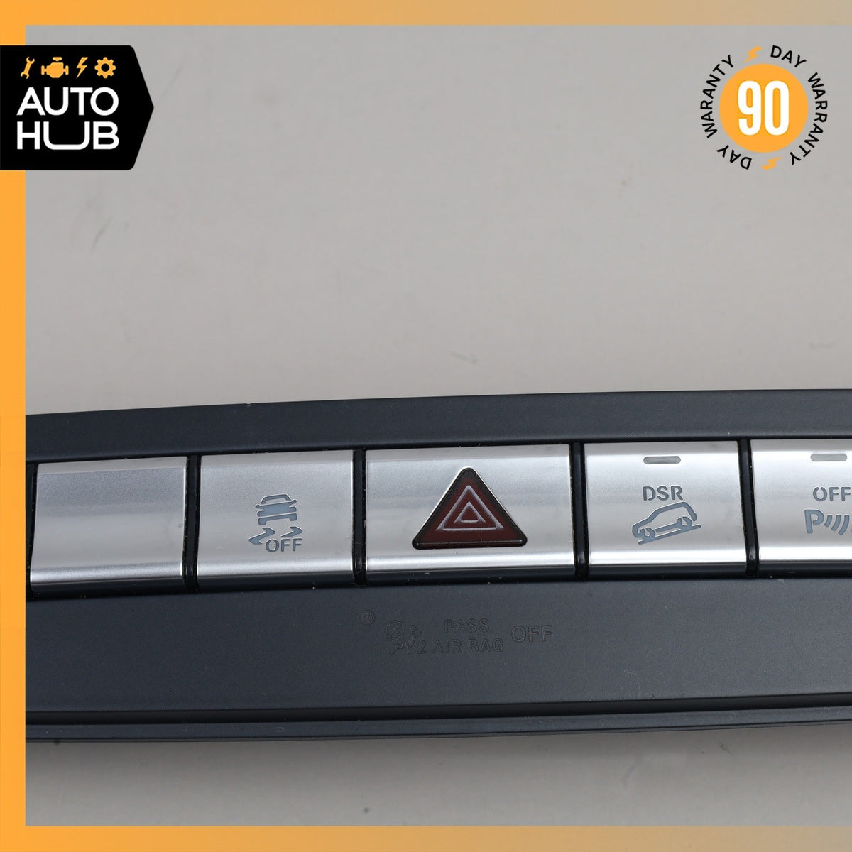 12-16 Mercedes W166 ML350 Center Dashboard Hazard Control Switch OEM - photo 4