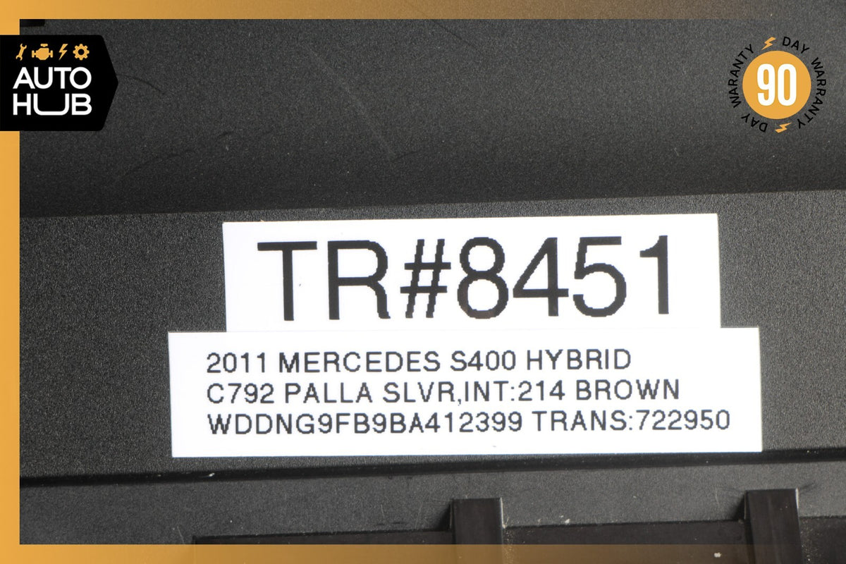 07-13 Mercedes W221 S400 S550 Front Right Side Under Seat Control Unit OEM - photo 10