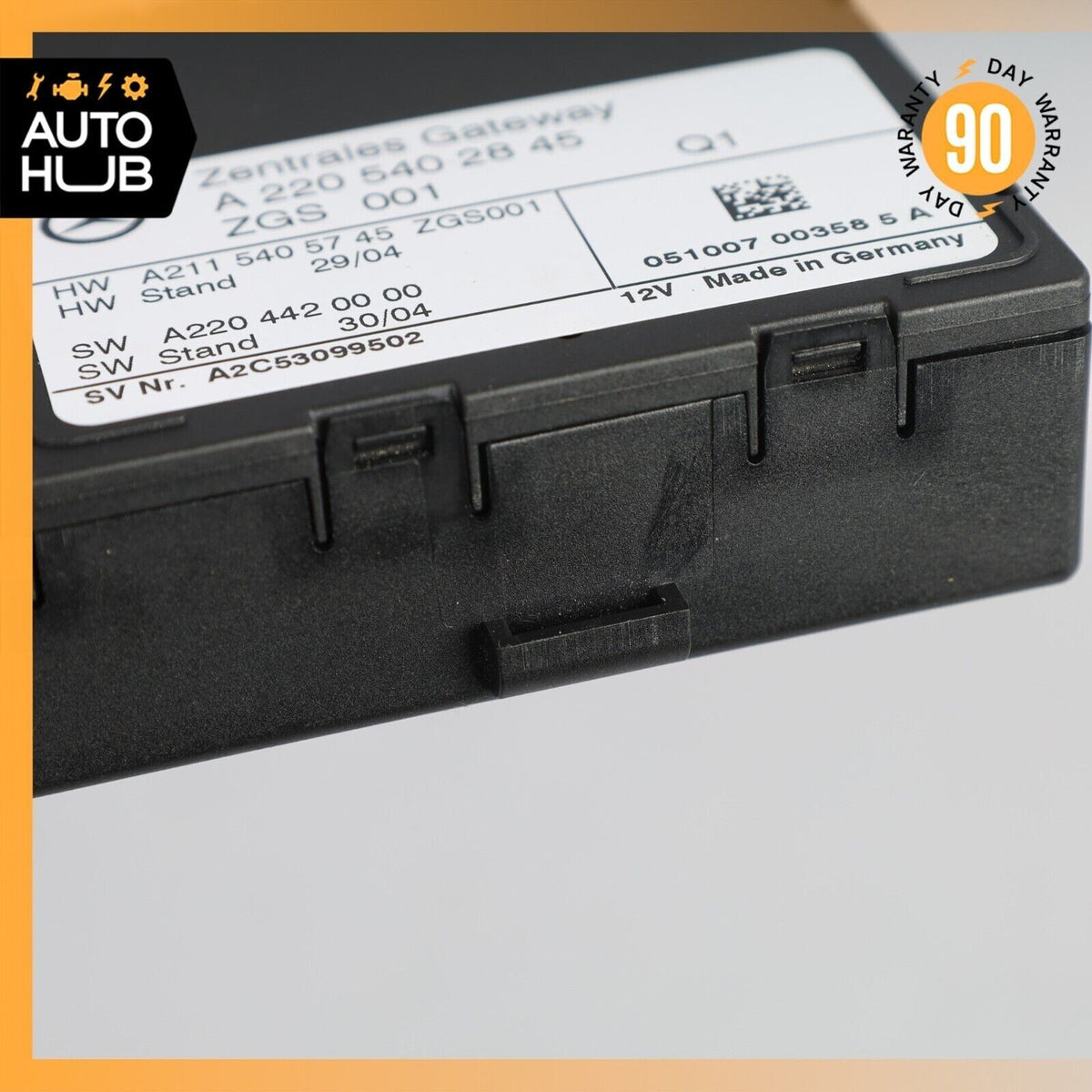 03-11 Mercedes R230 SL500 E320 Central Gateway Control Module 2205402845 OEM - photo 6