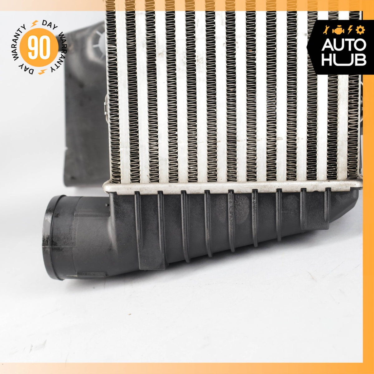 Bentley Continental GTC 6.0L Right Turbo Intercooler Radiator w/ Air Duct OEM - photo 11