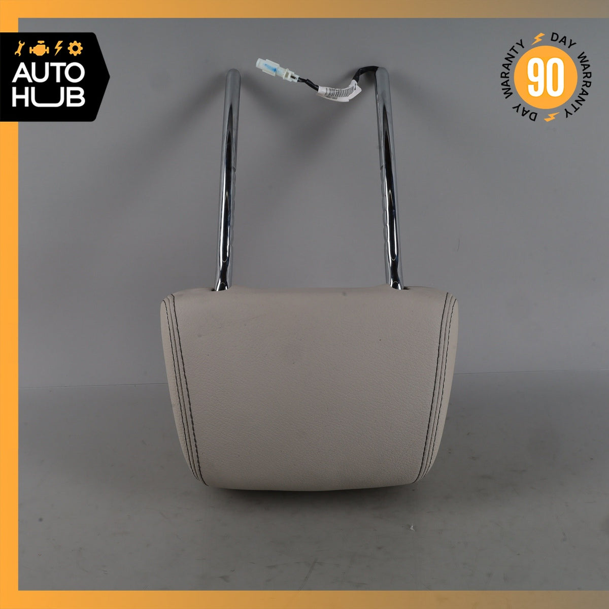 BMW F25 X3 Front Left or Right Seat Headrest Head Rest Beige OEM - photo 9