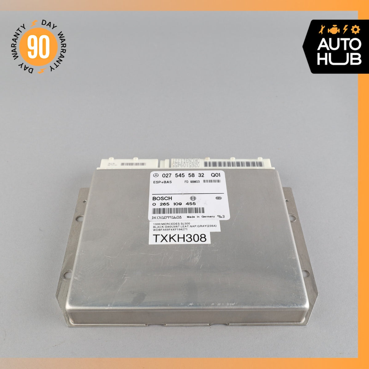 99-02 Mercedes R129 SL500 SL600 Electronic Stability Control Module ABS ESP OEM - photo 1