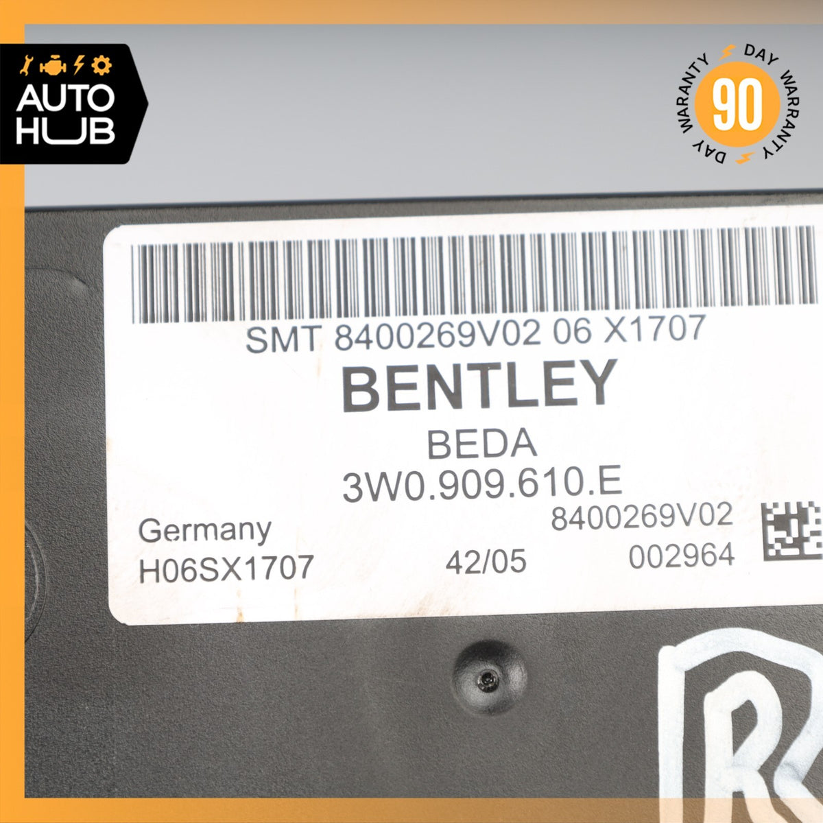 Bentley Continental Flying Spur Trunk Lid Lock Release Control Module OEM 80k - photo 7