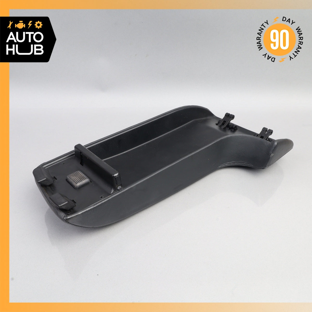 00-02 Mercedes W220 S600 S430 Center Console Armrest Arm Rest Black OEM - photo 7