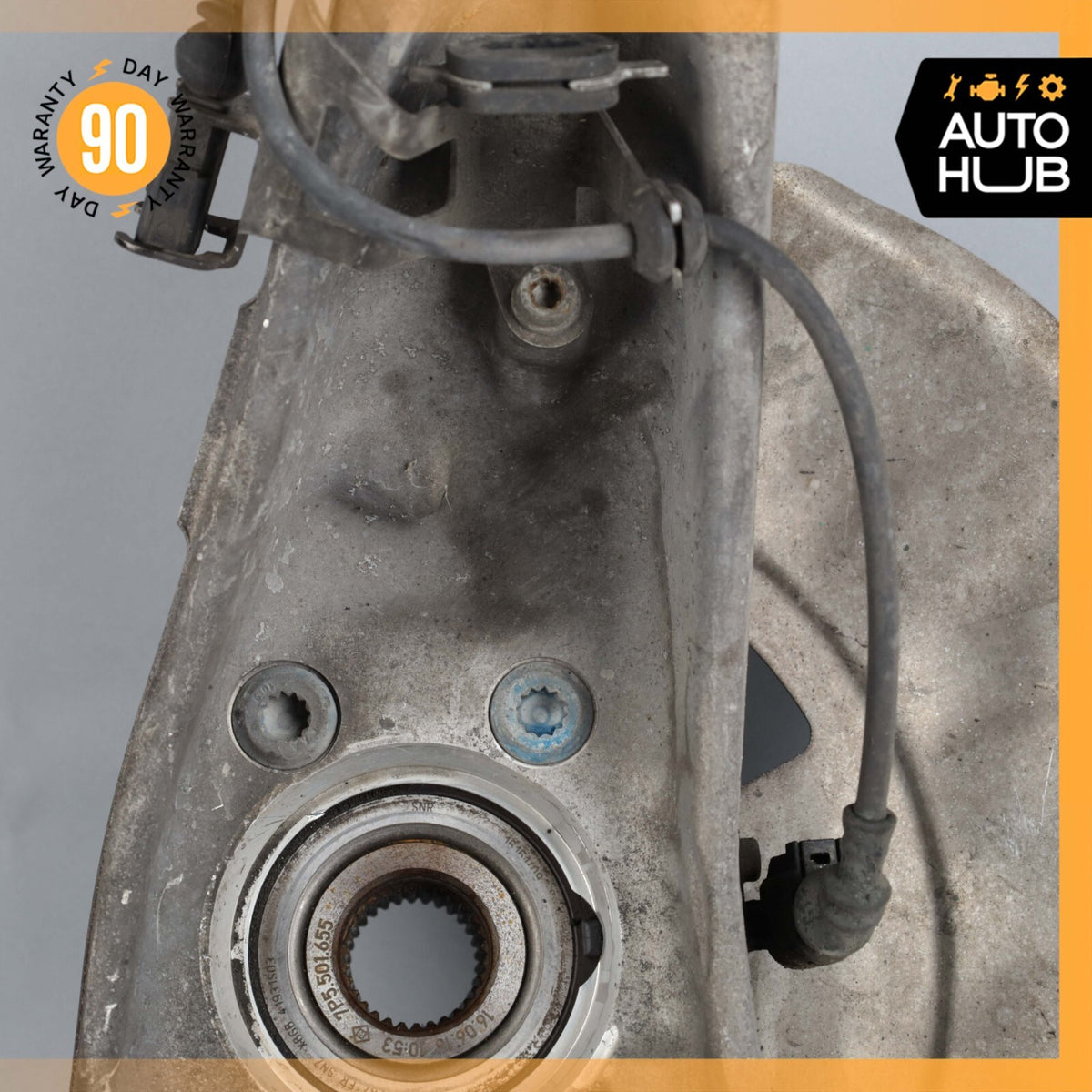 11-18 Porsche Cayenne 958 GTS Front Right Passenger Knuckle Spindle OEM 82k - photo 12