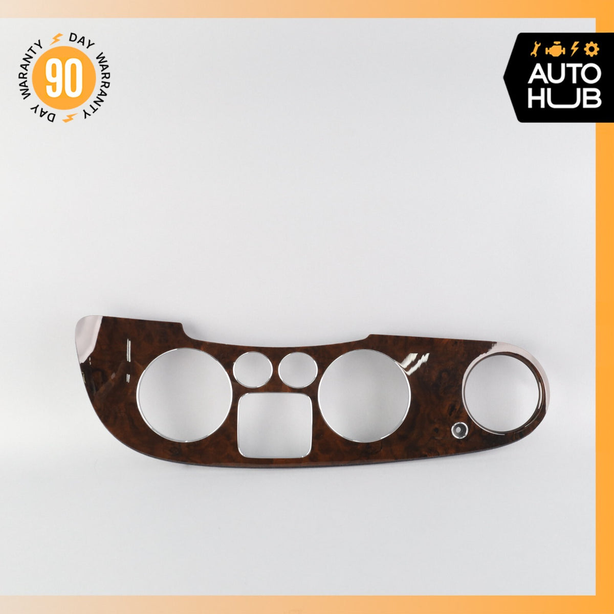 03-13 Bentley Continental GT GTC Dash Panel Speedometer Bezel Trim Wood OEM 73k - photo 2