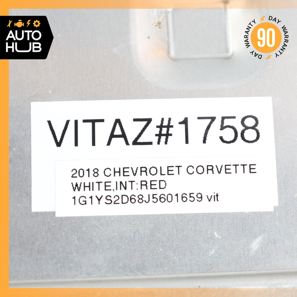 2018 Chevrolet Corvette C7 Z06 Fuel Pump Control Module OEM - photo 7