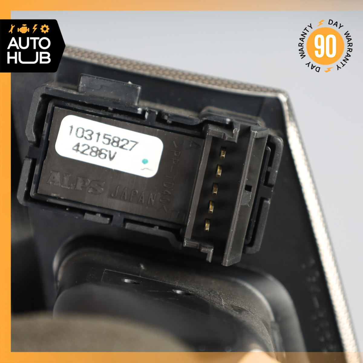 04-08 Cadillac XLR Left Door Air Vent Lock Mirror Switch OEM - photo 10
