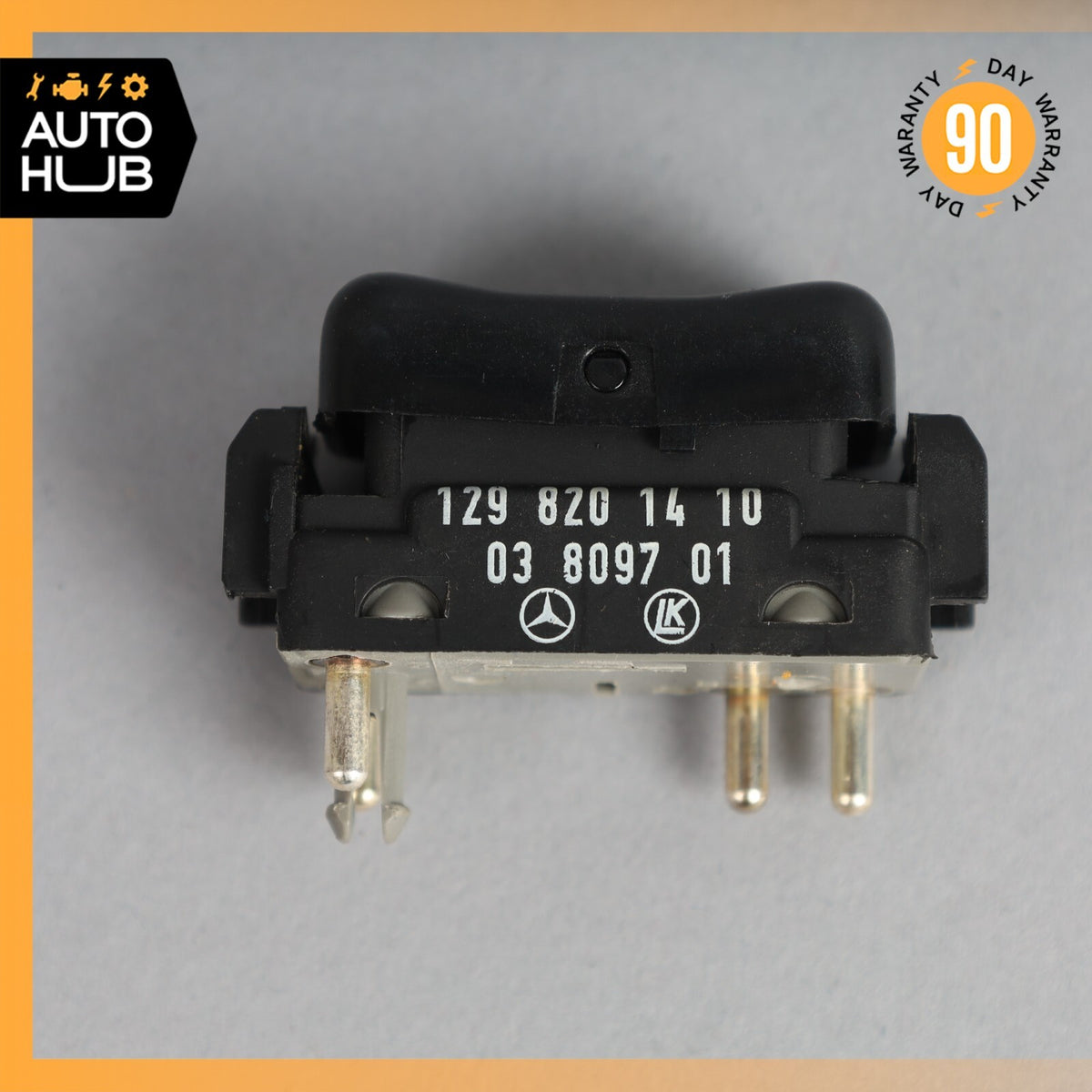 90-02 Mercedes R129 SL320 SL500 500SL Left Driver Side Window Control Switch OEM - photo 5