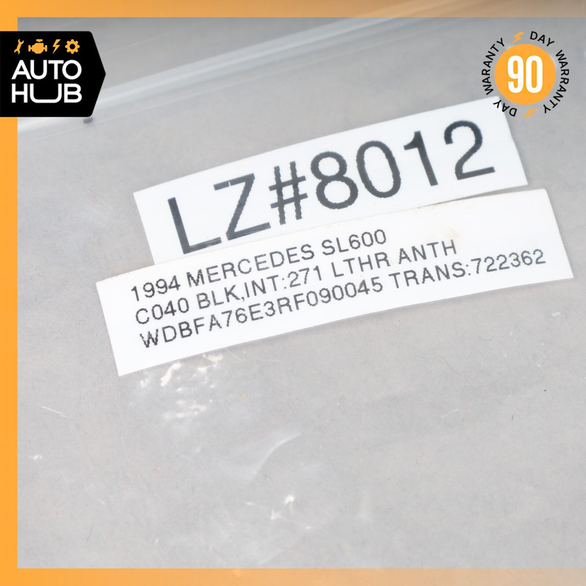 90-02 Mercedes R129 SL500 SL320 Steering Column Tilt Adjust Control Switch OEM - photo 12