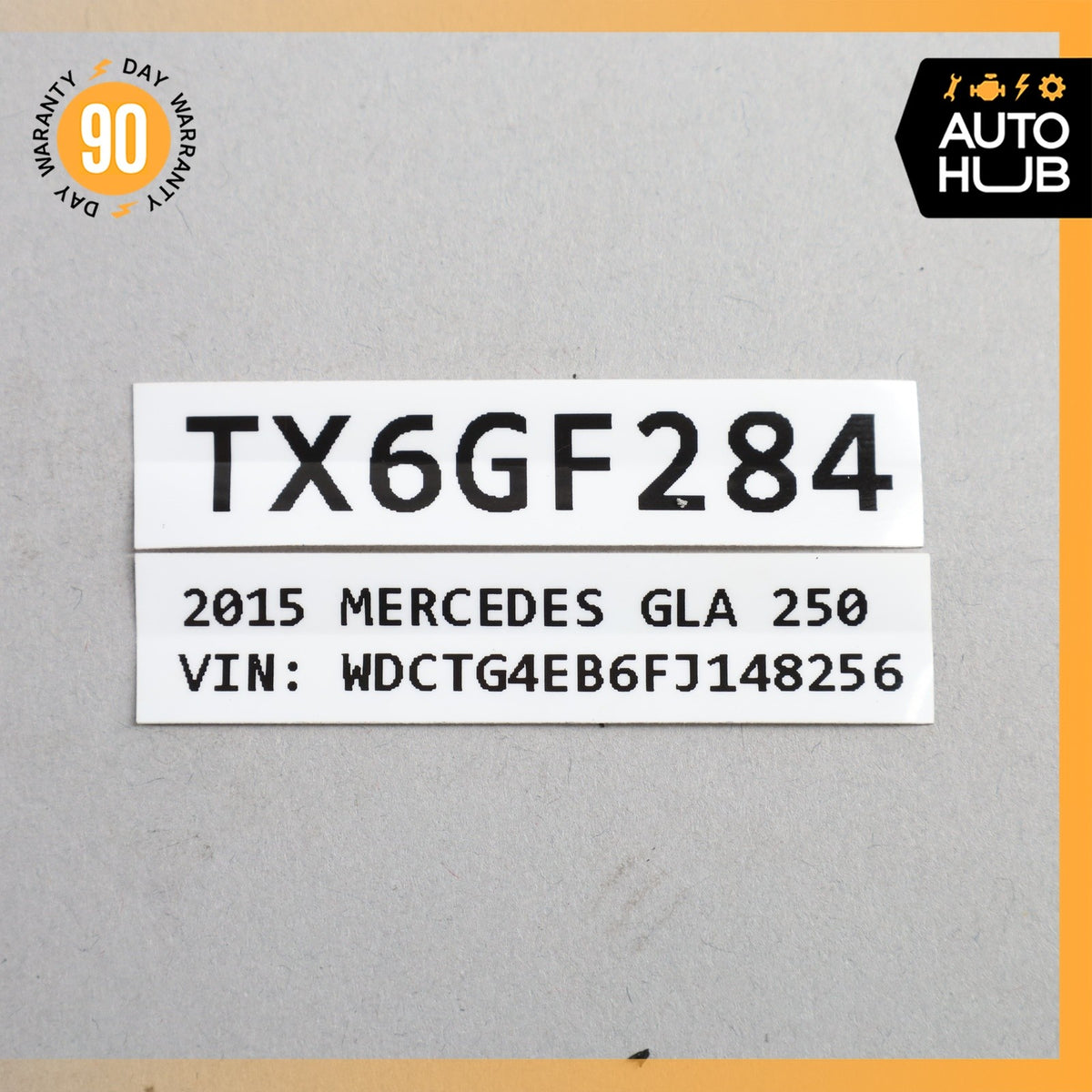14-20 Mercedes X156 GLA250 Engine Motor Timing Cover OEM 71k - photo 16