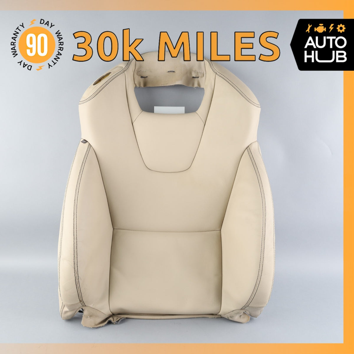 12-16 Mercedes R172 SLK350 SLK250 Right Side Upper Seat Cushion Beige OEM 30k - photo 1