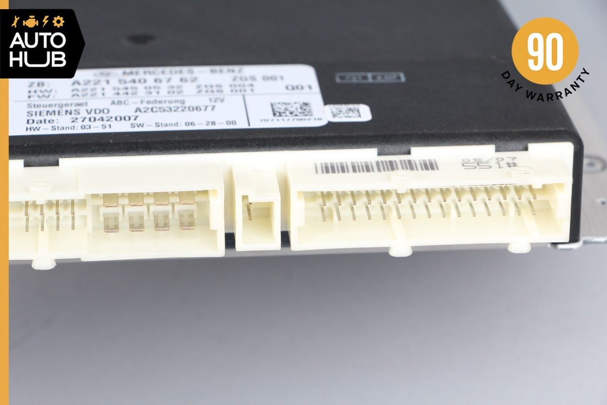 Mercedes W216 CL550 CL600 Active Body Control ABC Suspension Module Control OEM - photo 10