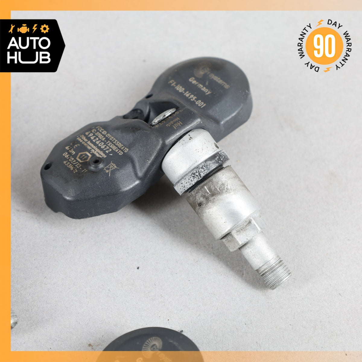 Aston Martin DB9 Rapide TPMS Tire Pressure Sensor Sensor 433.92 Mhz Set OEM 22k - photo 5