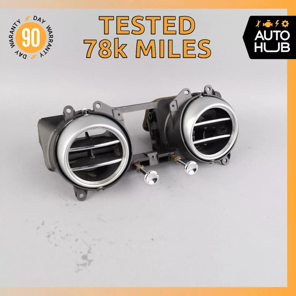 Bentley Continental Flying Spur Dashboard Dash AC A/C Air Vent Center OEM 78k - photo 1