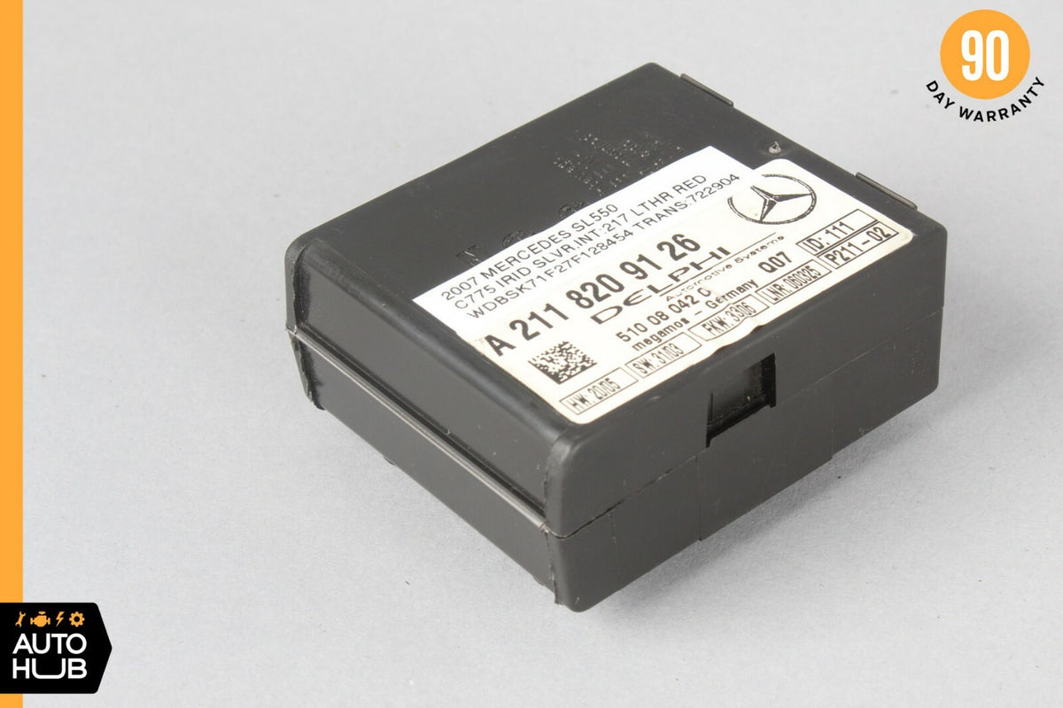 03-06 Mercedes R230 SL500 C230 CLK320 Anti Theft Alarm Module 2118209126 OEM - photo 1