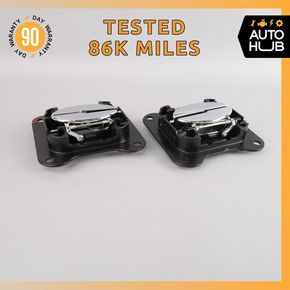 Mercedes W207 E350 E400 Right & Left Side Folding Top Case Cover Set of 2 OEM - photo 1