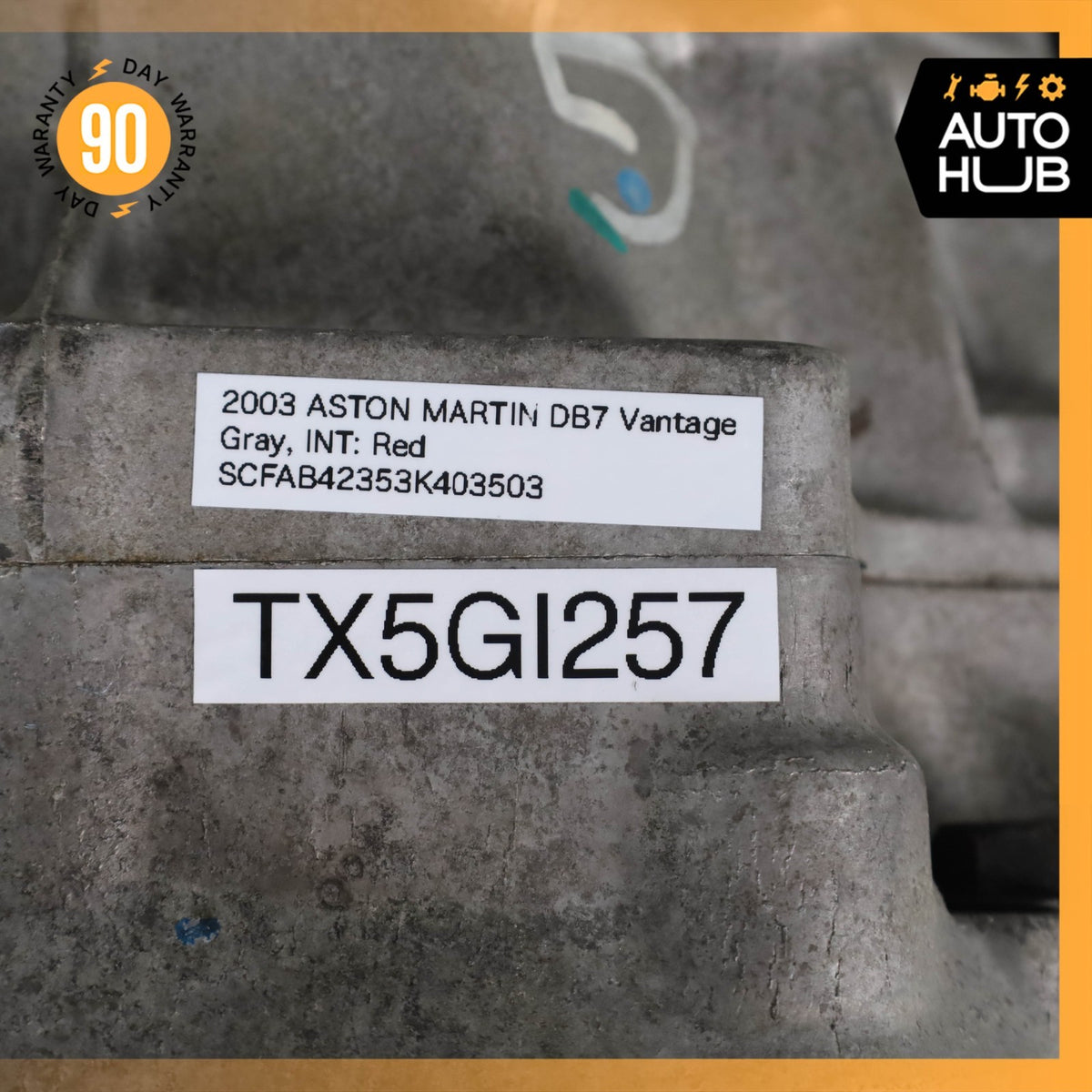 00-04 Aston Martin DB7 Vantage 6 Speed Manual Transmission Gearbox Tremec OEM - photo 22