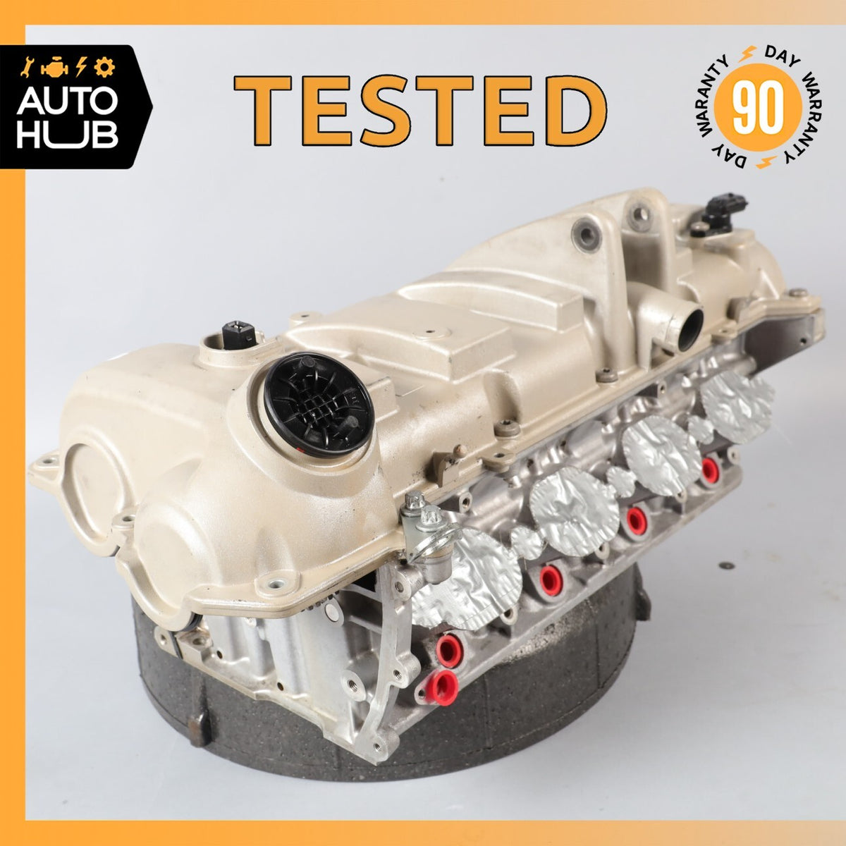 10-18 Porsche Cayenne 958 Panamera 970 Turbo 4.8L Right Side Cylinder Head OEM - photo 1