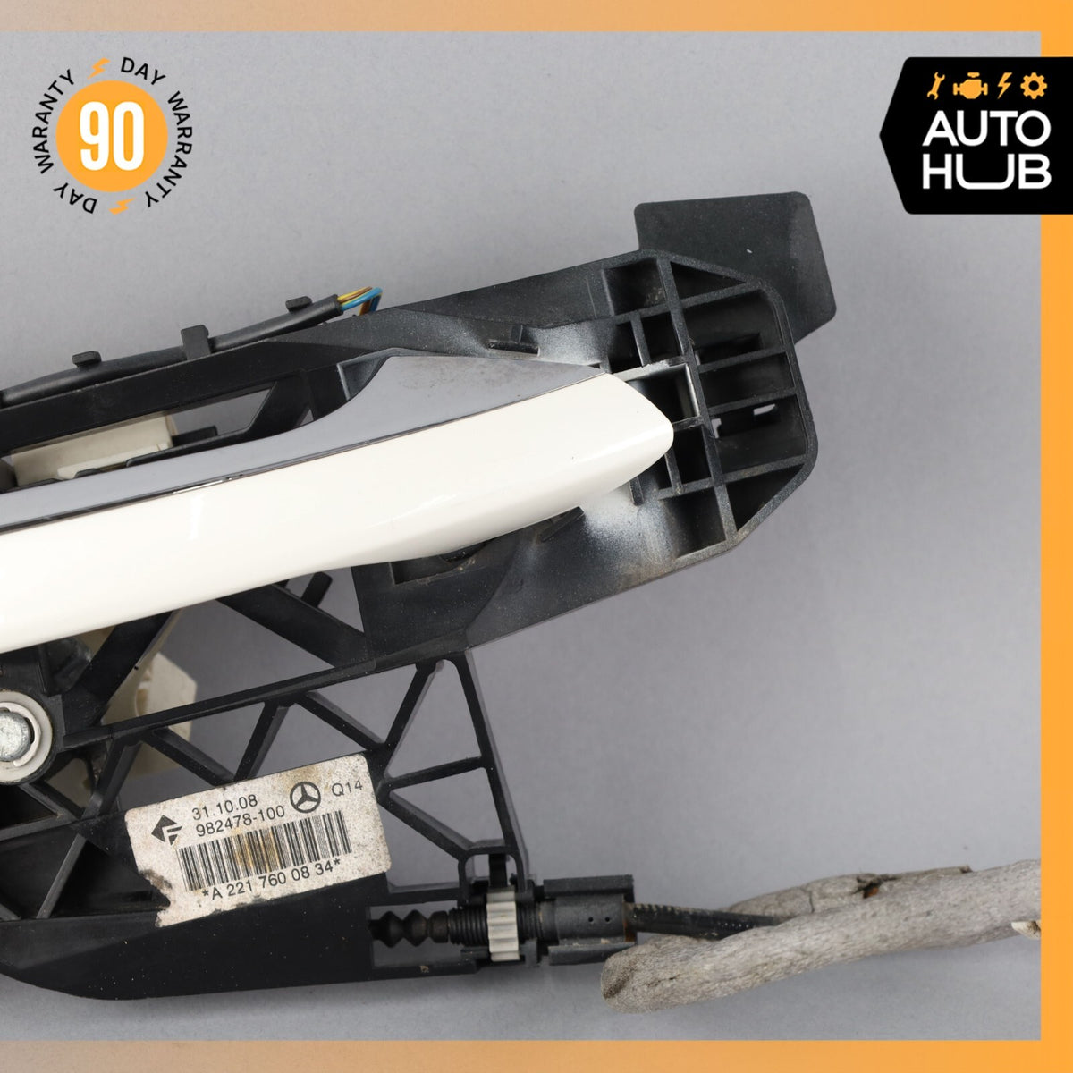 07-13 Mercedes W221 S550 S600 Rear Right Exterior Door Handle Keyless Go OEM - photo 4