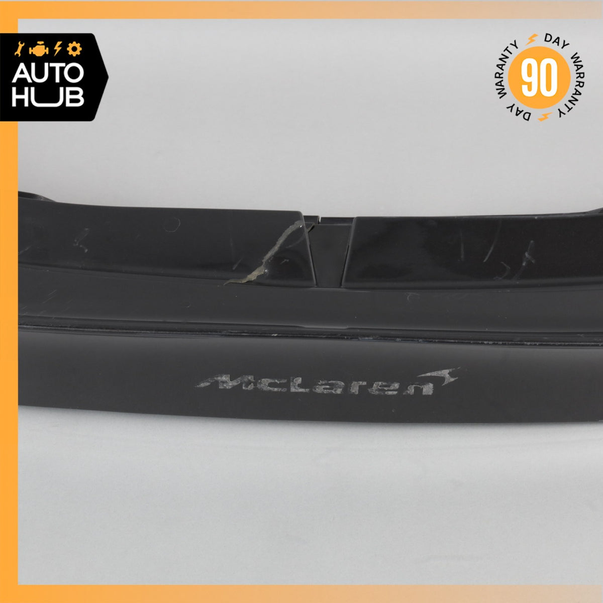 16-20 McLaren 570S 570GT Rear Bumper Upper Wing Trim Panel 13A2943CP OEM - photo 5